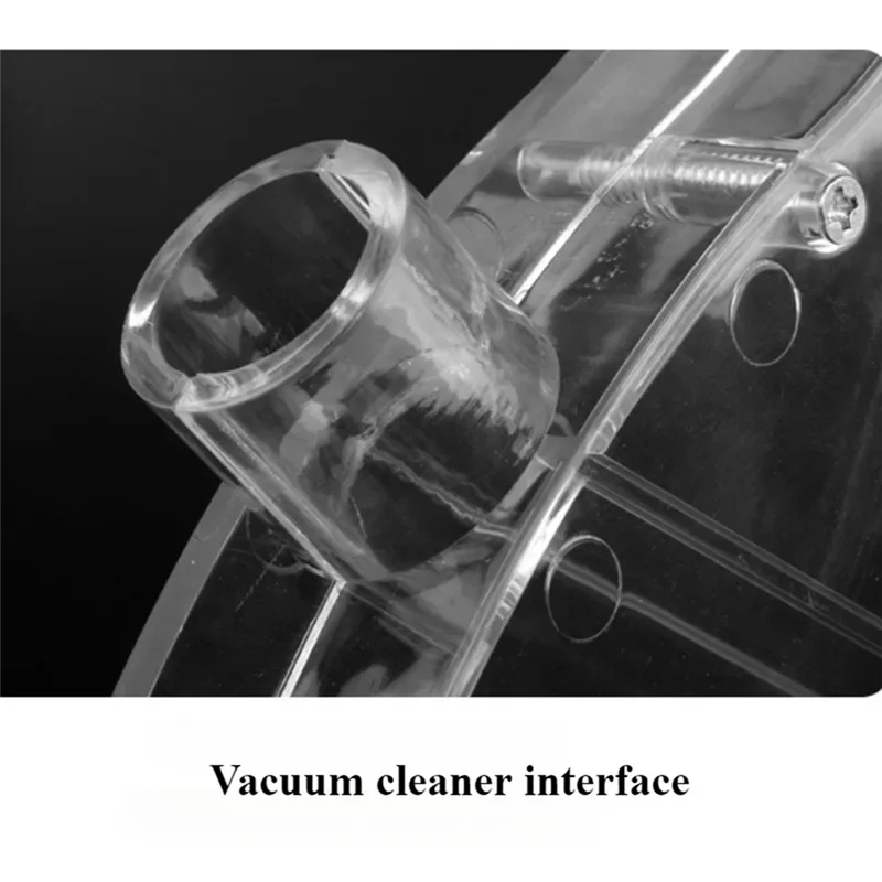 

A95I-Dust Cover Vacuum Cleaner Cover For 4-10 Inch Electric Circular Saw For Woodworking Push Saw Tables