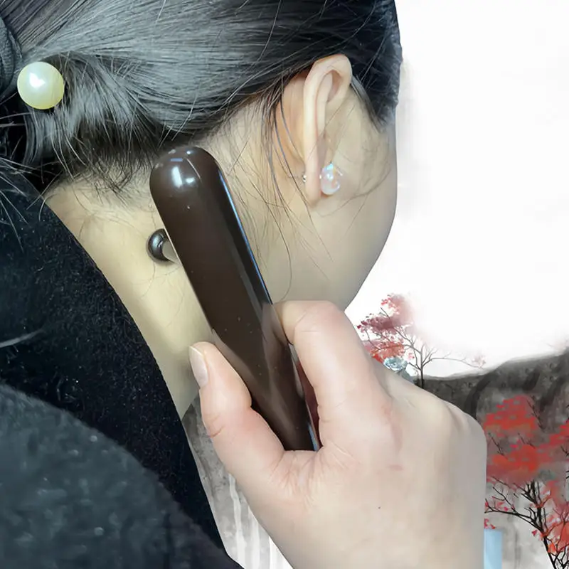 1/2 قطعة نقطة الزناد أداة تدليك تعزيز التمثيل الغذائي التصريف اللمفاوي الاسترخاء العضلات أدوات مساج الخشب أدوات مساج الخشب الخشب