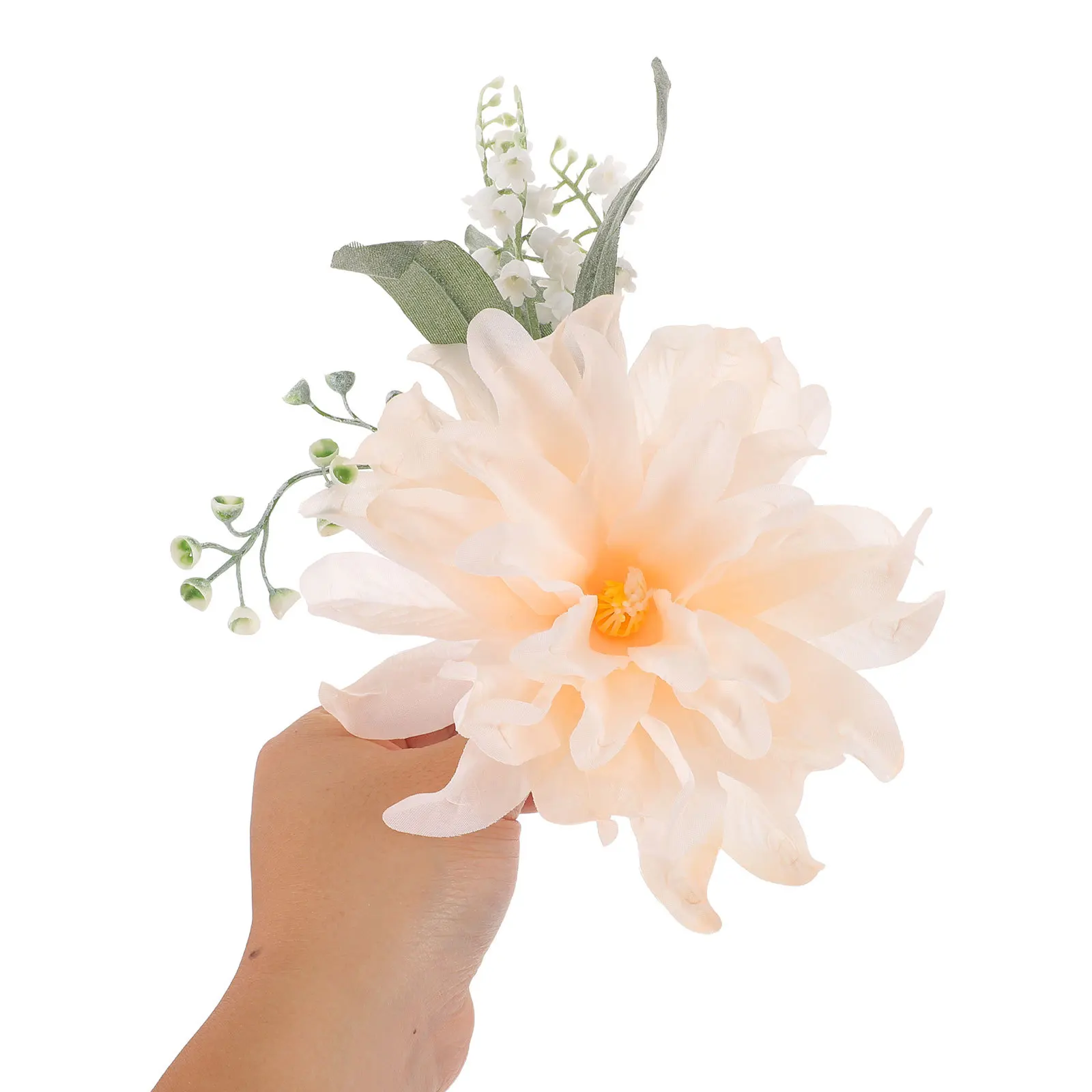 

2Pcs Boho Floral Curtain Ties Realistic Artificial Flowers Easy to Use Clips for Living Room Bedroom Floral Curtain Ties