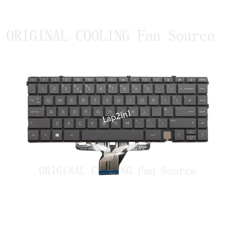 R+  New UK Keyboard Backlit for HP Envy X360 13-AY 13-ay0008na 13-ay0103la