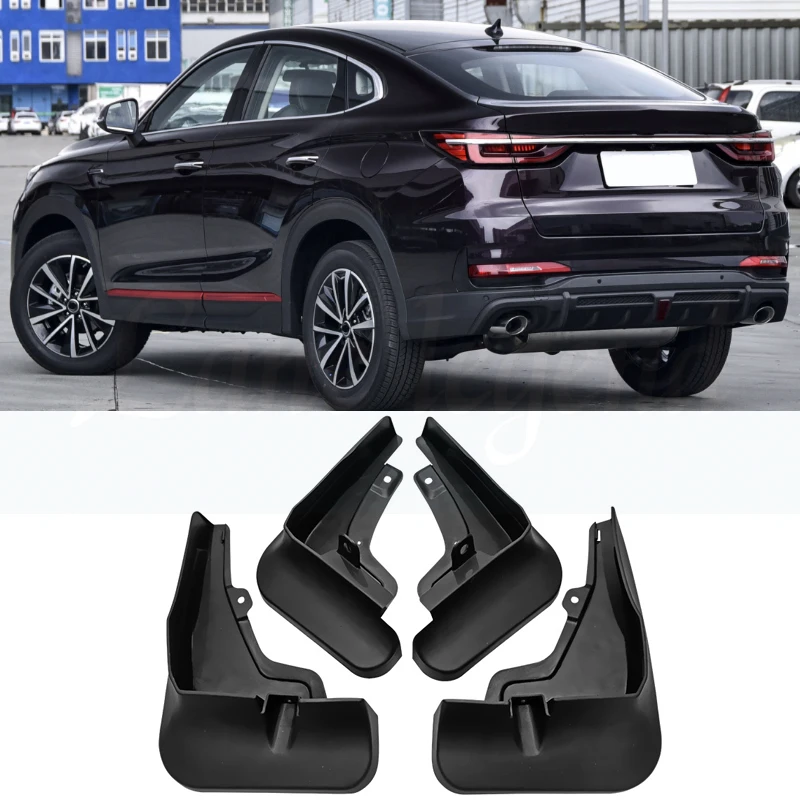 4pcs Car Wheel Mudguard Mud Guard Fender Protector for Changan Cs85 Coupe 2021 Accessories Auto Styling
