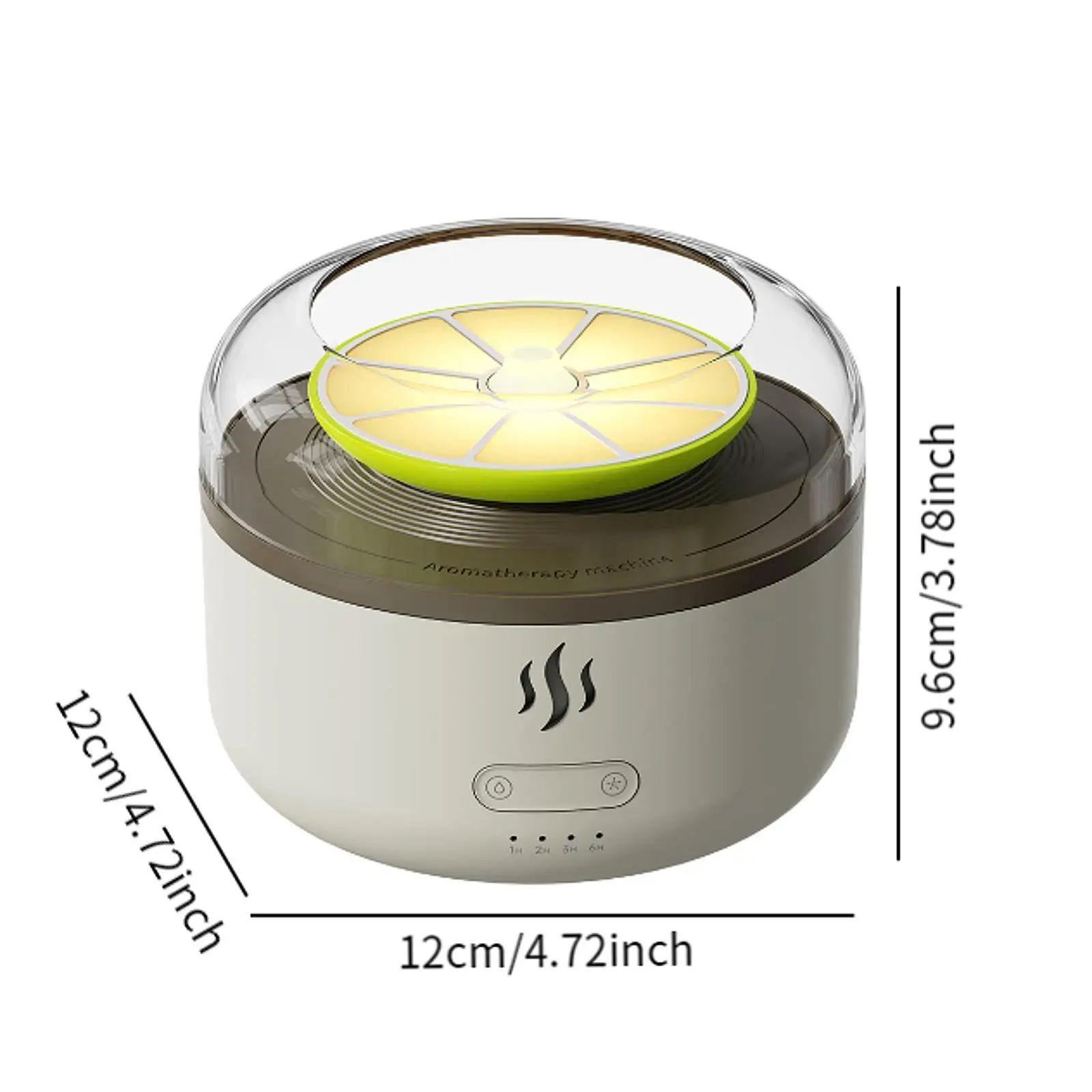 Mini humidificador cómodo 5V2A de poco ruido con luces de atmósfera para hotel