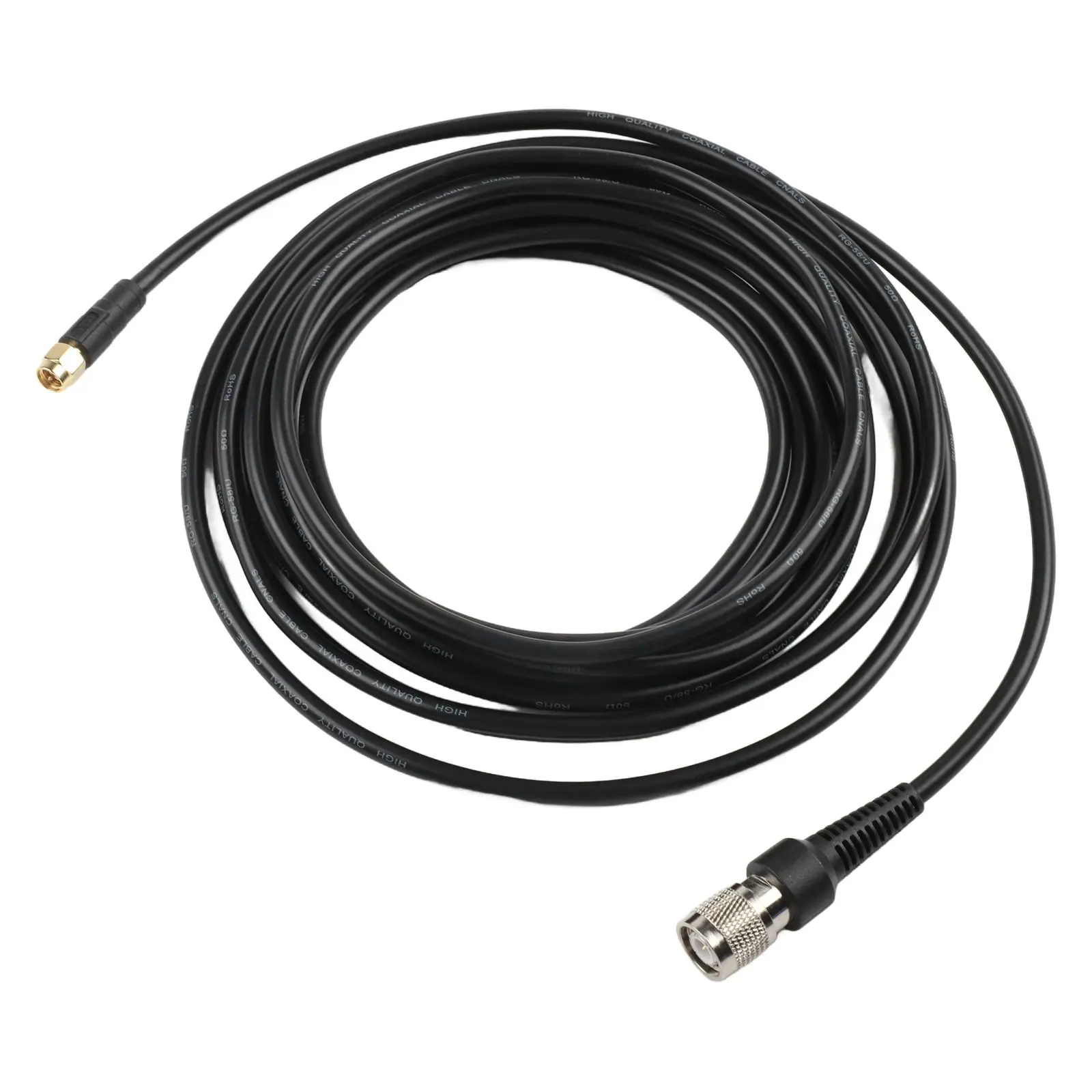 

5M Length GNSS Antenna Cable Waterproof Coaxial Data Transmission Cable Gold-Plated Connector Injection Molded Design