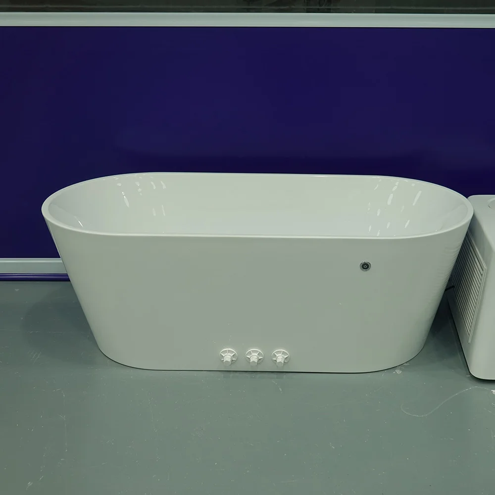 Acrylic White Black Cold Plunge Tub Athlete Ice Bath Outdoor Recovery Water Chiller Ice Bath Custom 1.7m 1.8m