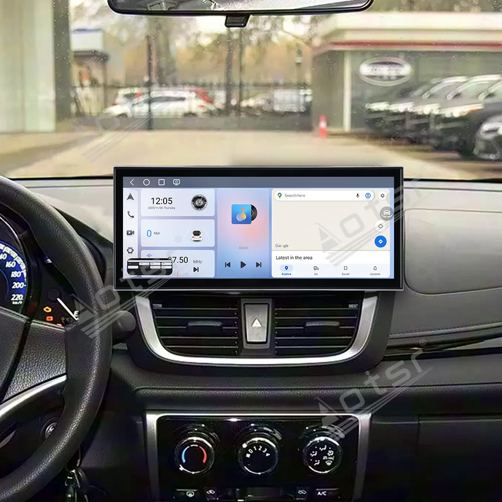 

15,8-дюймовый Android 15 CarPlay для Toyota Vios/Vios FS/YarisL Yaris L SeDen 2017-2021, автомобильное радио, сенсорный экран, мультимедийный плеер, GPS