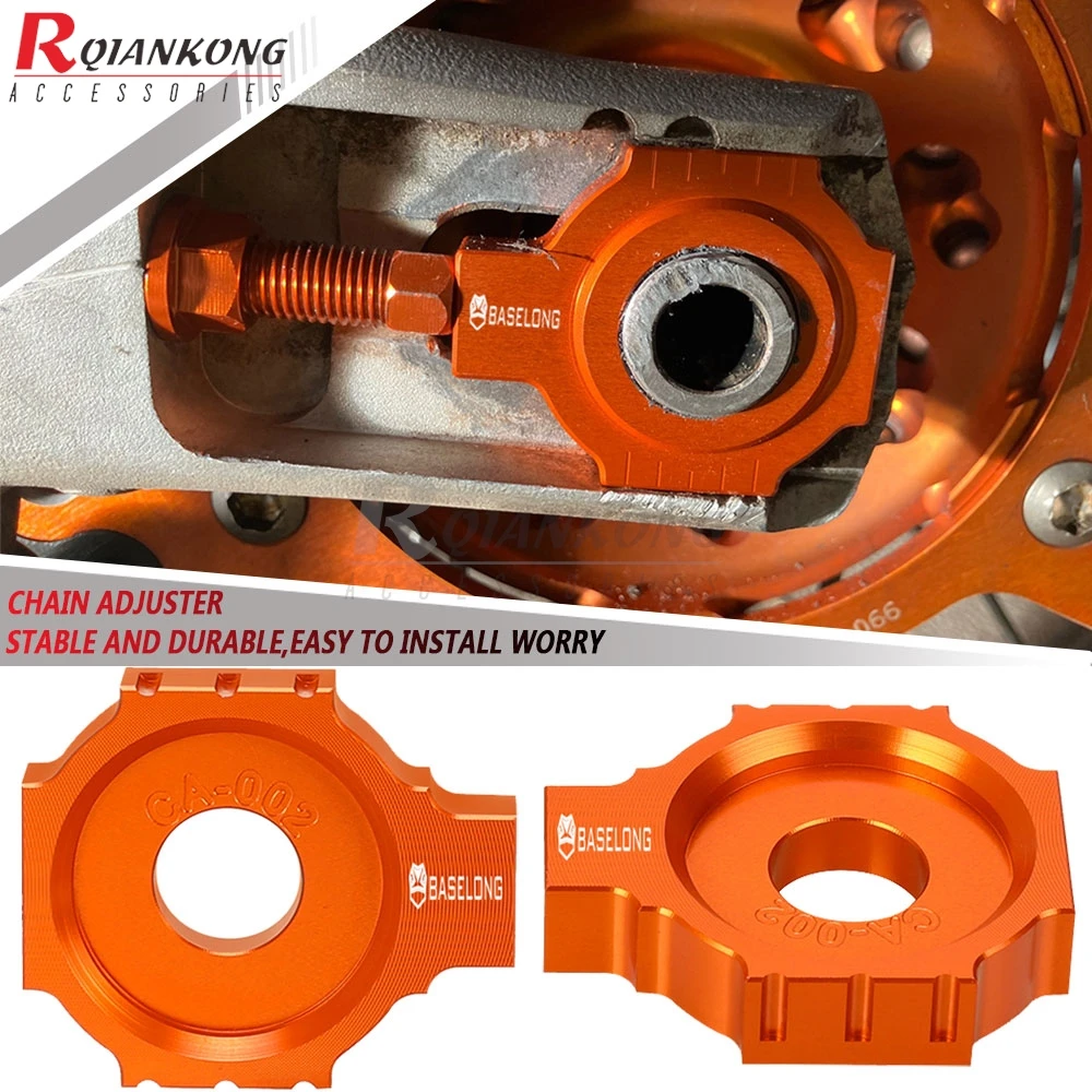 Motorcycle Accessories FOR K-T-M Duke 125 200 250 All Years Duke390 390 DUKE 2011-2024 2025 2026 Rear Axle Blocks Chain Adjuster