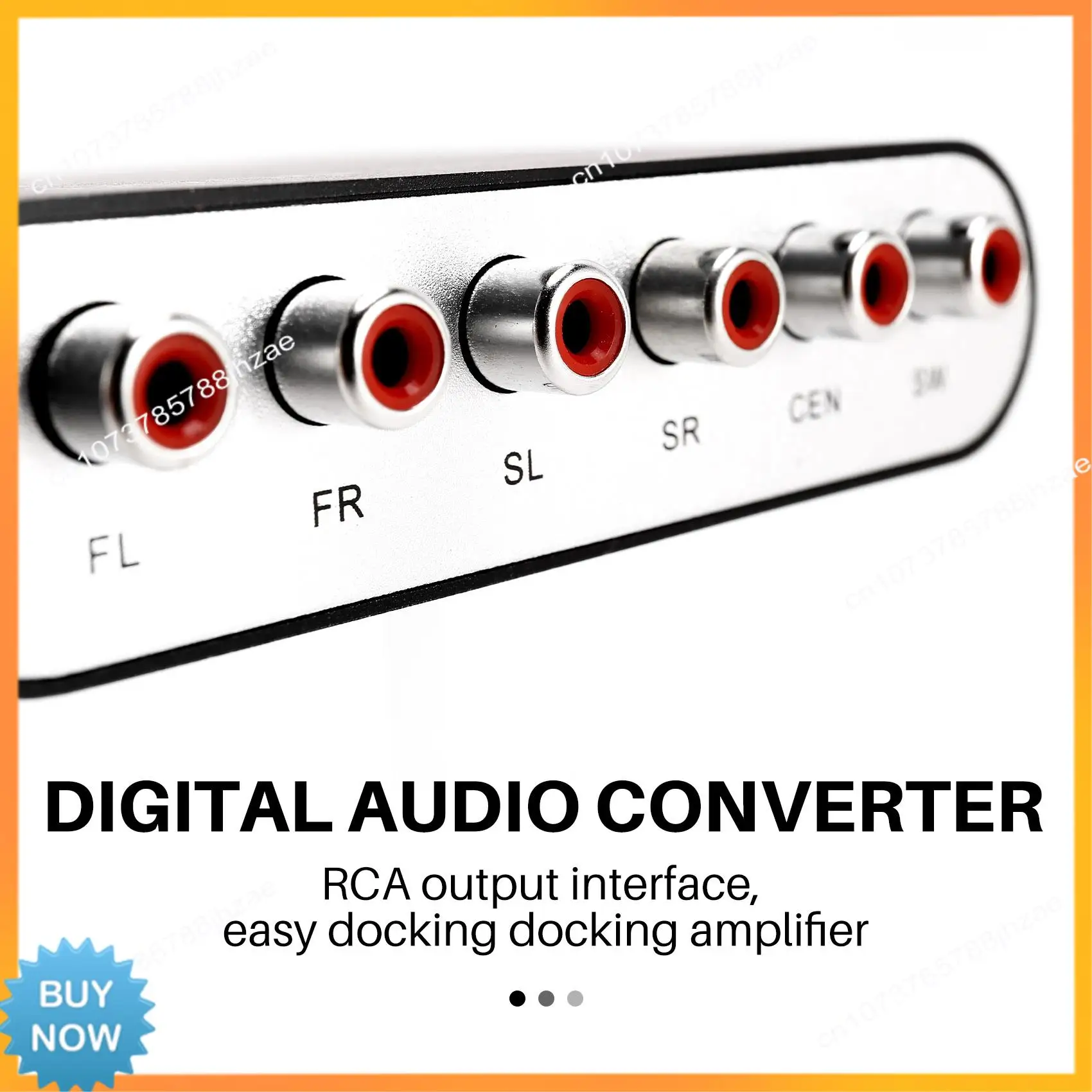

A10R 5.1 Channel Dts For DOLBY Ac-3 Audio Decoder Digital Optical/Coaxial To Analog Rca Lotus Head For DOLBY Sound Decoder Conve