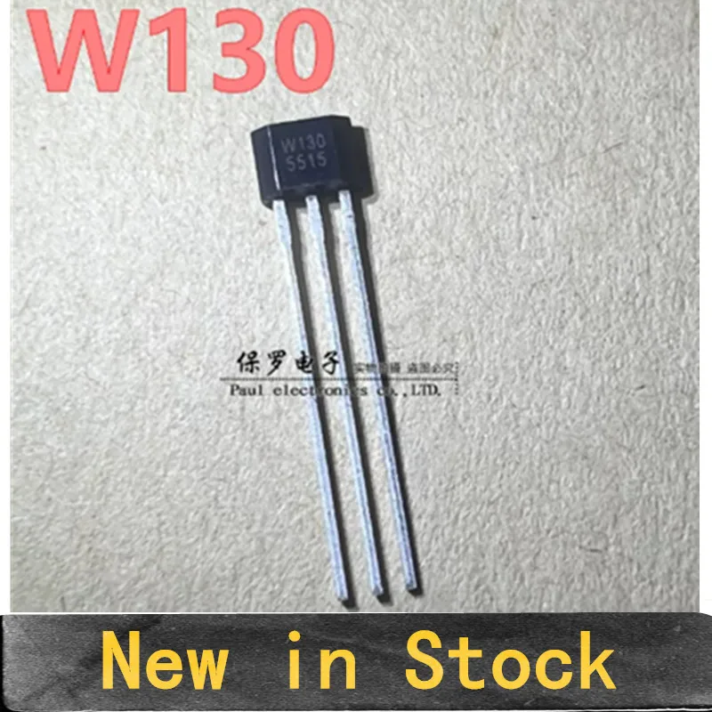 10PCS WSH130-XPAN1 (Silkscreen: W130) Bipolar Latch-Type Hall Element WSH130 Hall Sensor
