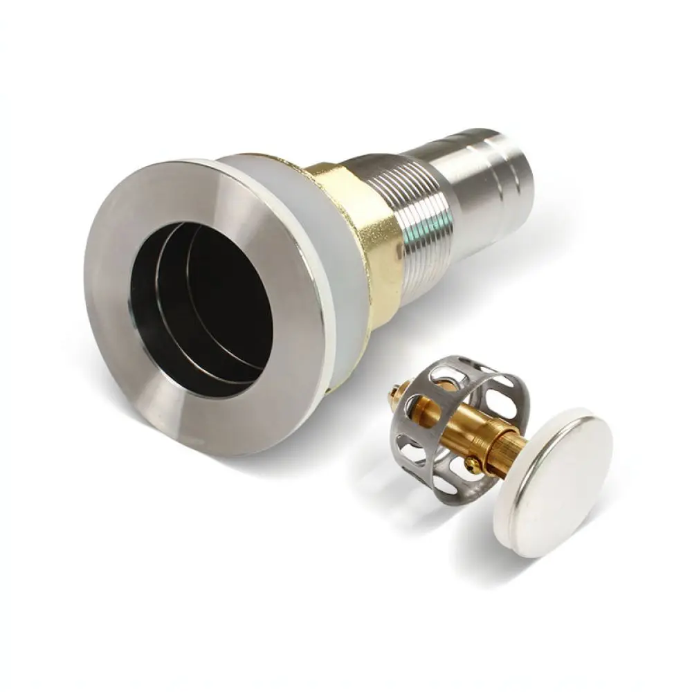 Compact Stainless Steel RV Floor Drain Bathroom Shower Waste Outlet For Camper Van Travel Trailer Toilet Repair Kit