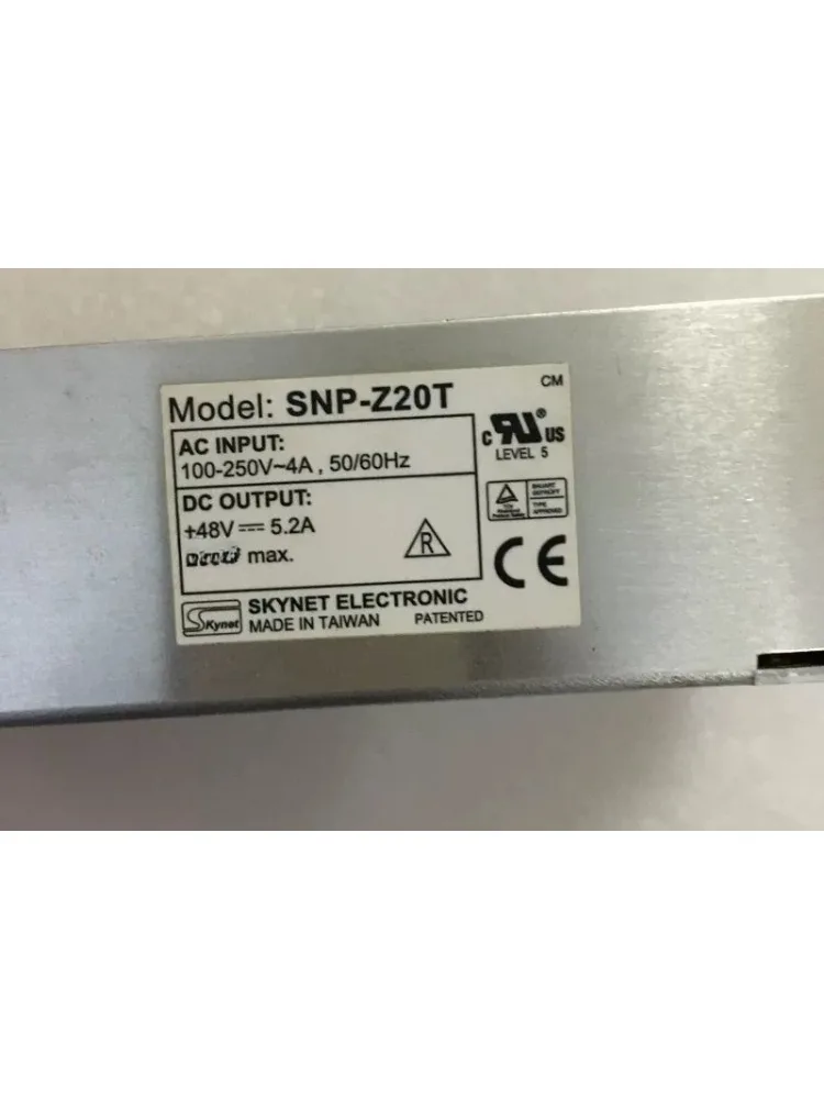 Industrial control power supply SNP-Z20T Internal switching power supply 250W 48V 5.2A