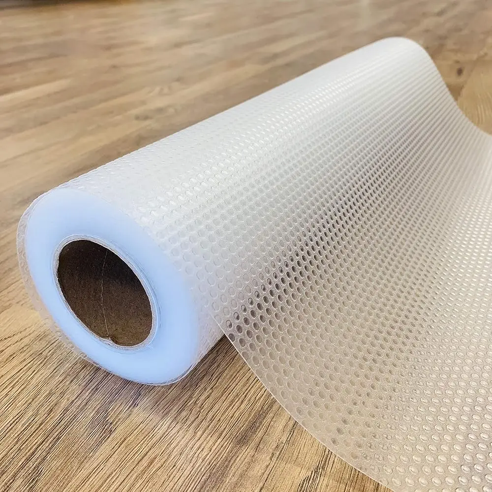 

17.7 Hes X 33 Feet (394 Hes) Non-Slip Shelf Liner, Eva Kitchen Liner, Non-Adhesive Liner, Original Smooth Shelf Liner, Durable