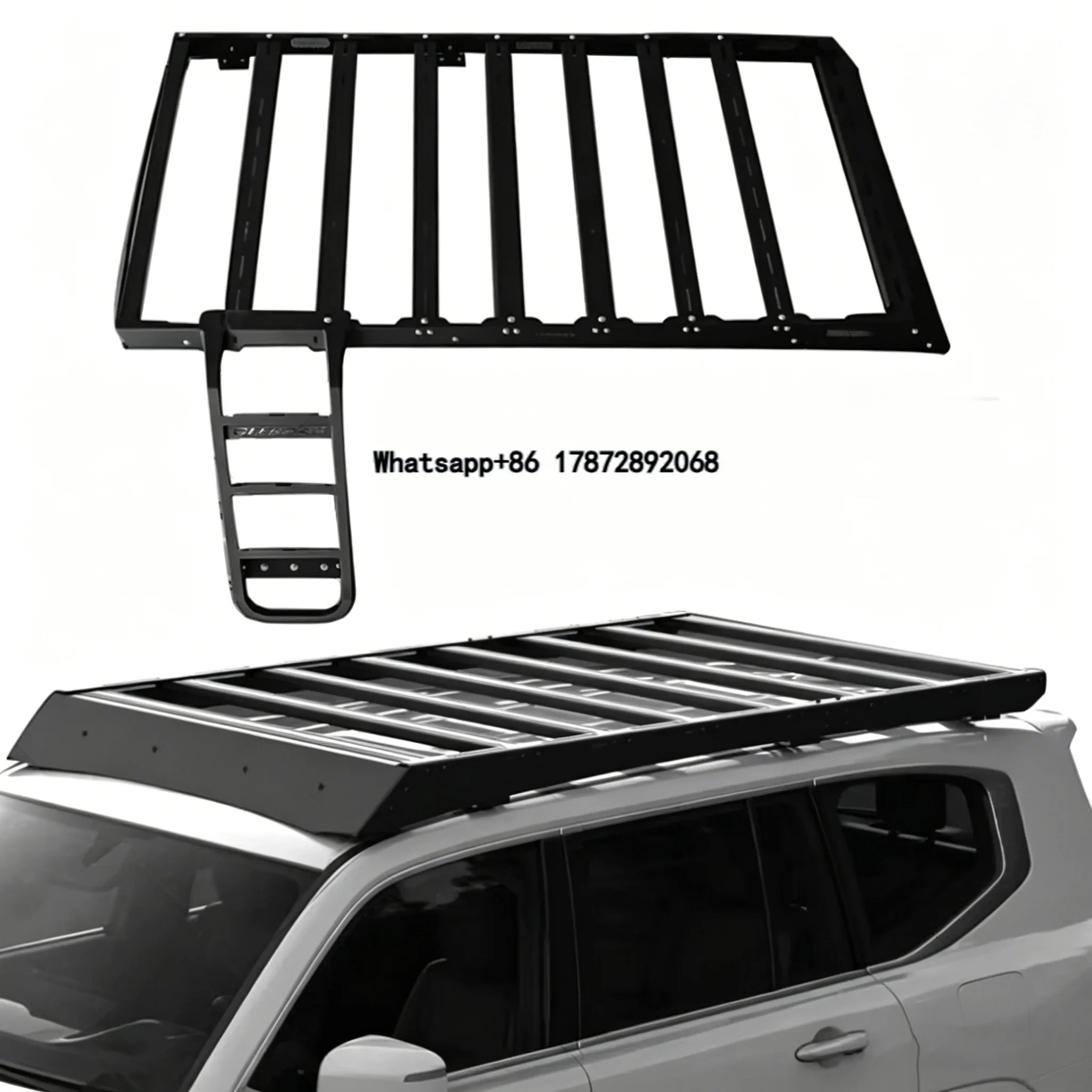 

Hot Selling Car Roof Rack Luggage Rack Bar Roof Extension Platform for 2024 Prado LC250 Accessories
