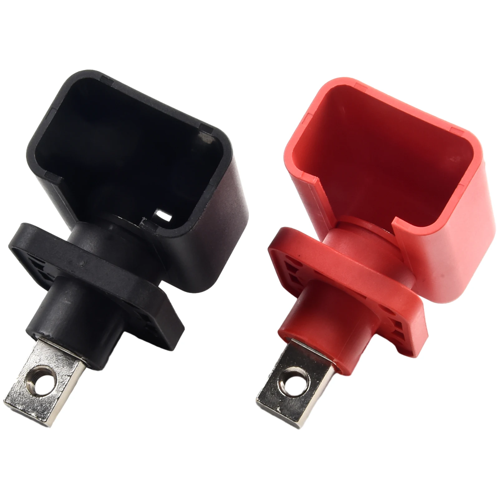 2pcs Battery Connector Terminal 150A Terminal Blocks Black Red Binding Post Accessories AC500V Battery Storage Cabinet