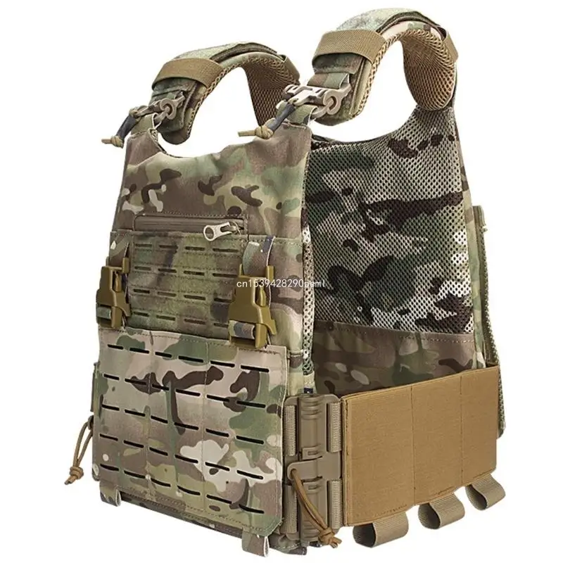 Set fibbie a sgancio rapido per gilet tattico-molle con fascia da smoking in nylon a sgancio rapido