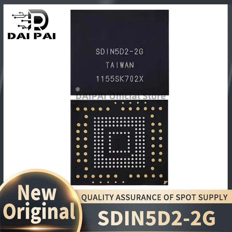 

(5-10piece)100% New original SDIN5D2-2G BGA EMMC SDIN5D2 2G Chipset