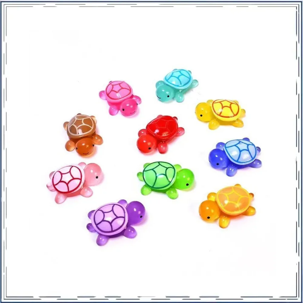

Noctilucent Turtle Blind Pouch Cute Cartoon Originality Resin Toy Ornament Fashion Delicate Nice Action Figure Model Toys Gifts