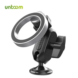 Untoom Magnetic Car Phone Holder Dashboard Strong Magnet Car Phone Stand Mount for MagSafe iPhone 16 15 14 Series Samsung Xiaomi