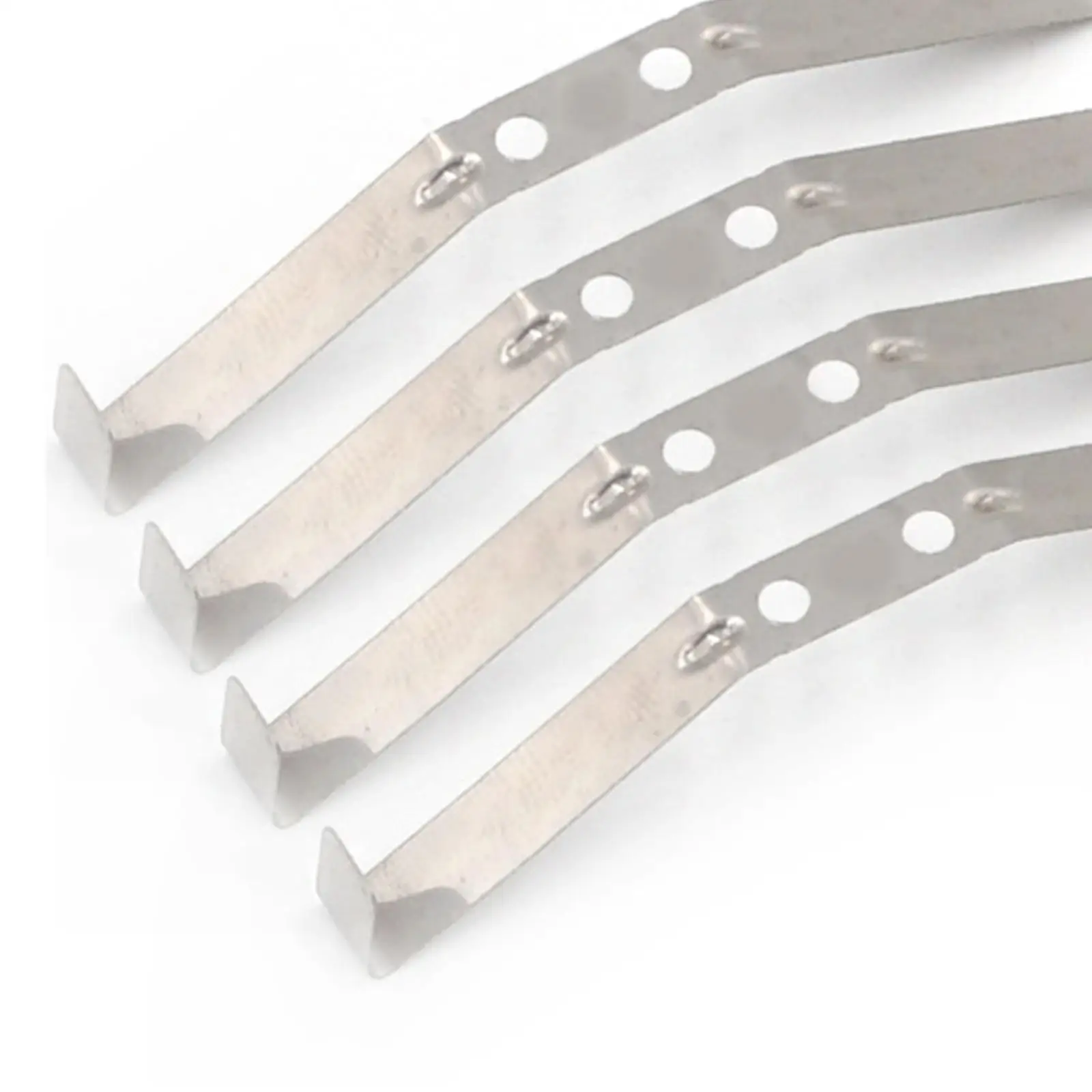 1 16 RC Army Truck Leaf Spring Silver Metal Replacement for WPL B14 B24 C14 C24 Model Accessories