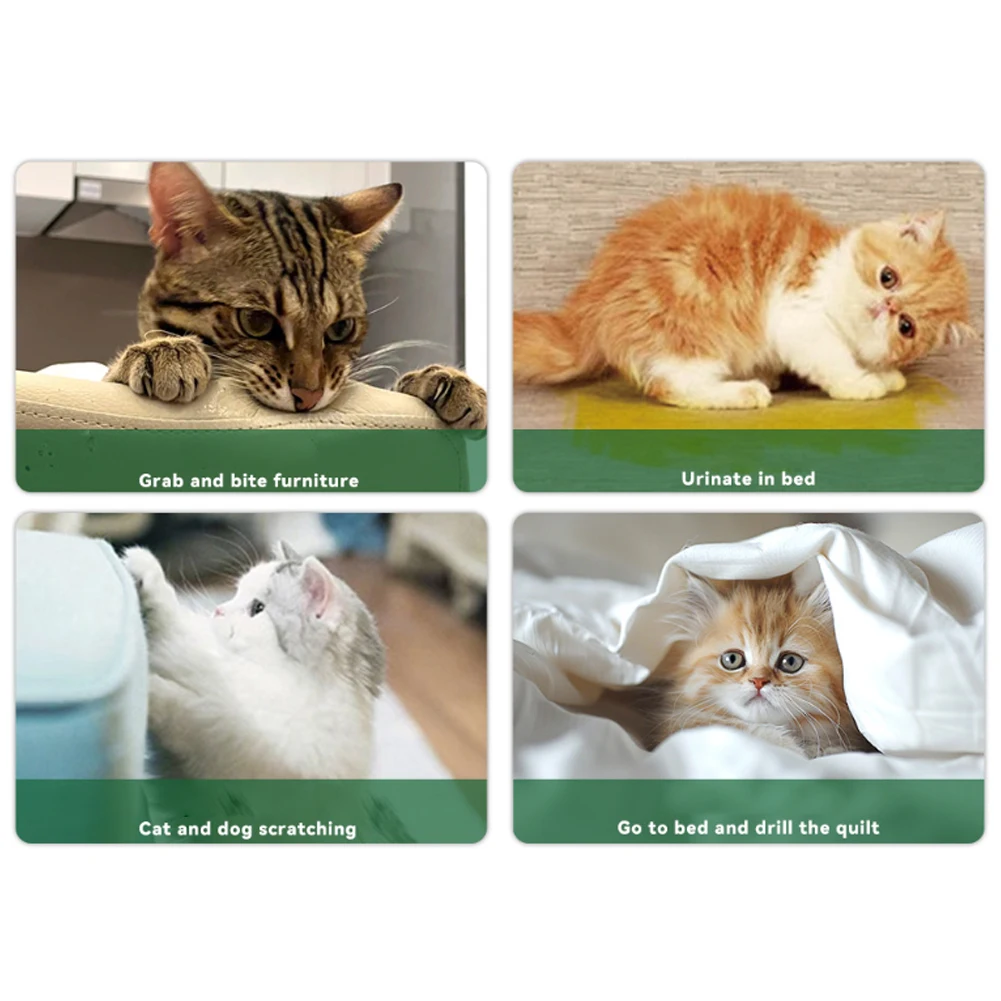 12Pcs Cat Repellent Anti Cat Scratch Cat & Dog Nature Repellent for Home Kitchen Yard
