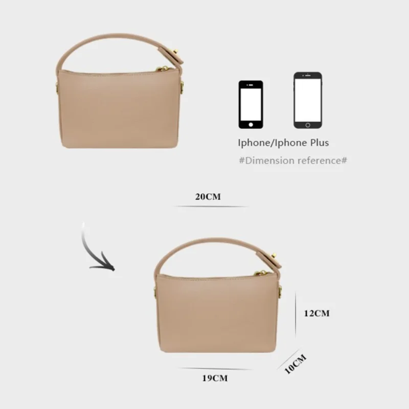 Black Litchi Texture PU Handbag, Small Top-Handle Bag with Gold-Tone Hardware and Inner Zip Pocket for Daily Use