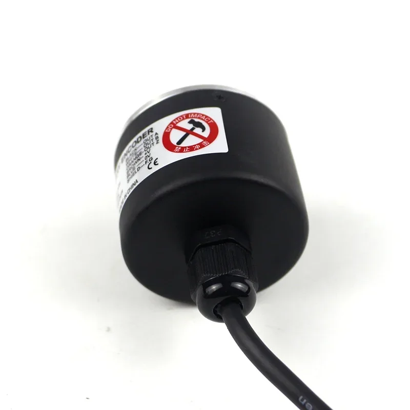 Codificador 2026E50S8-30-3-T-24, diámetro exterior del eje 8 mm, velocidad 5000 rpm, salida de control push-pull, grado de protección IP50, codificador E50S8-50-3