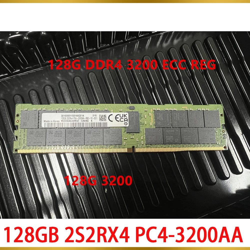 

128G 128GB 2S2RX4 PC4-3200AA DDR4 3200 ECC REG For Samsung Memory