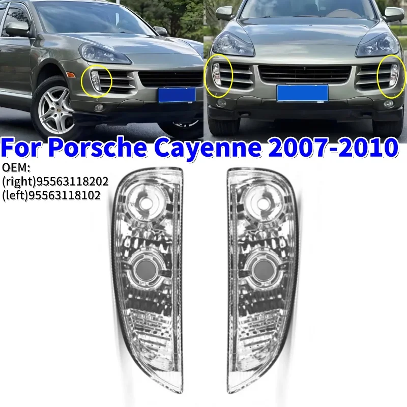 

1 шт. для Porsche Cayenne 2007-2010: накладки на передние бамперные фонари (без лампы и проводки)
