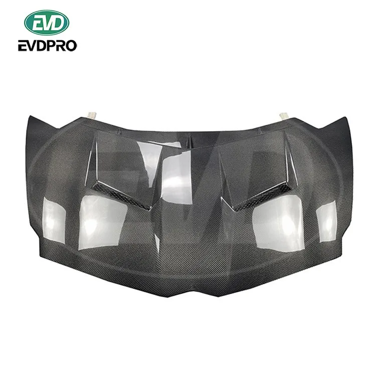 For Lamborghini Aventador Lp700-4 Lp720 Lp750 2011-2015 M Style Carbon Fiber Hood 3
