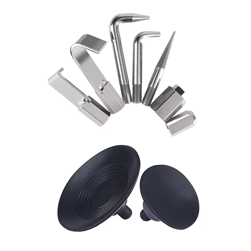 Kit estrattore ammaccature per auto Strumenti per martello scorrevole con gancio Rimuovi ammaccature per la riparazione della carrozzeria