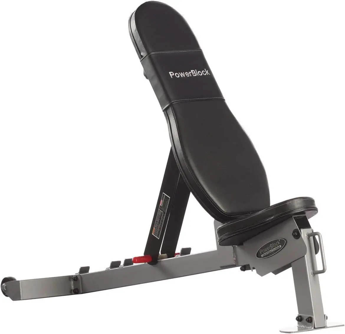 Sport Bench, Workout Bench, 5 Position Adjustable Bench & Seat, Built-in Wheels & Handle Kit, Innovative Workout Equi