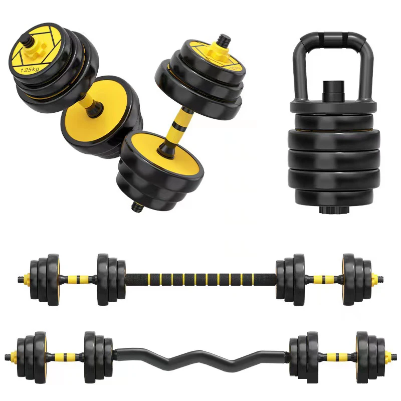 

Gewicht Dumbbell Set Vrije Gewicht Set Dumbbell Barbell 2-In-1