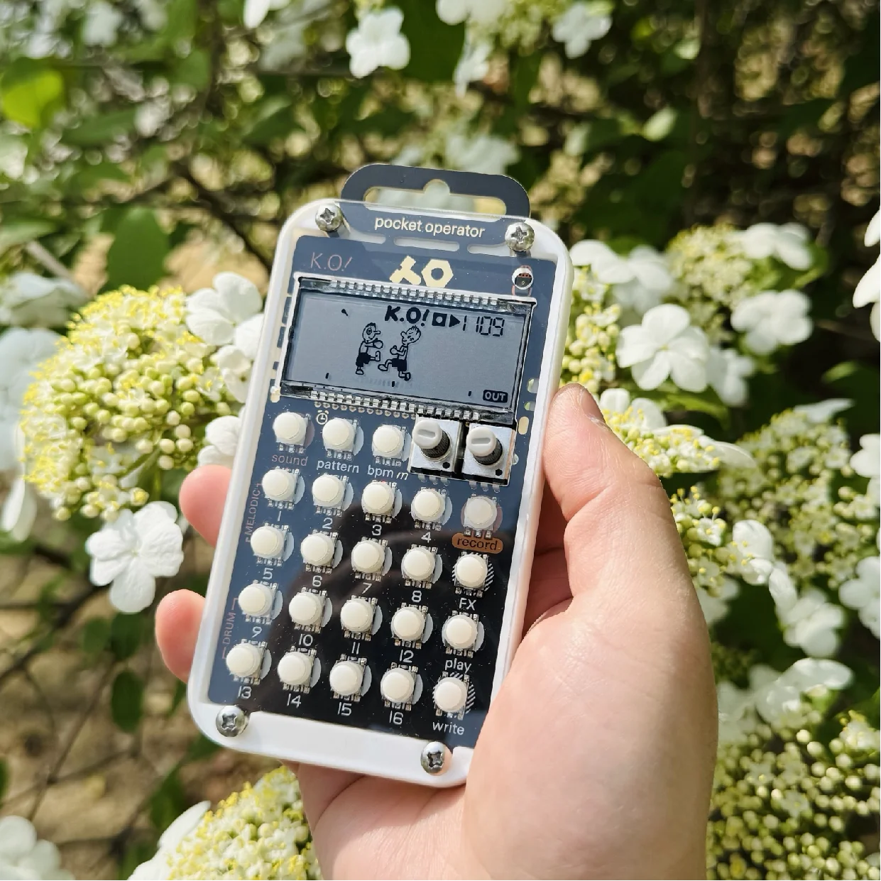Folding sound shop Teenage Engineering pocket operators PO synthesizer protective case