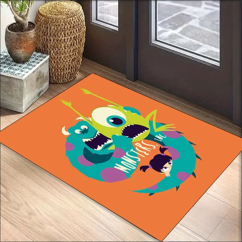 

Disney Cartoon Monsters Inc Print Carpet Living Room Bedroom Large Area Soft Comfortable Decorative Carpet Exquisite Gift