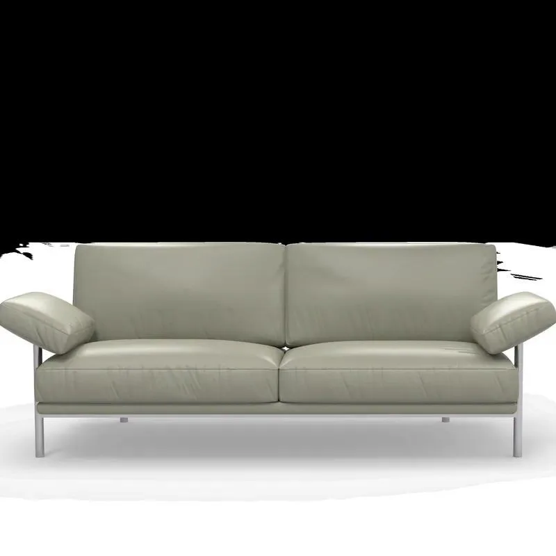Solid Wood Chesterfield Office Sofa Set Modern Design Fabric Covered Metal Base High Quality Furniture for Home or Business