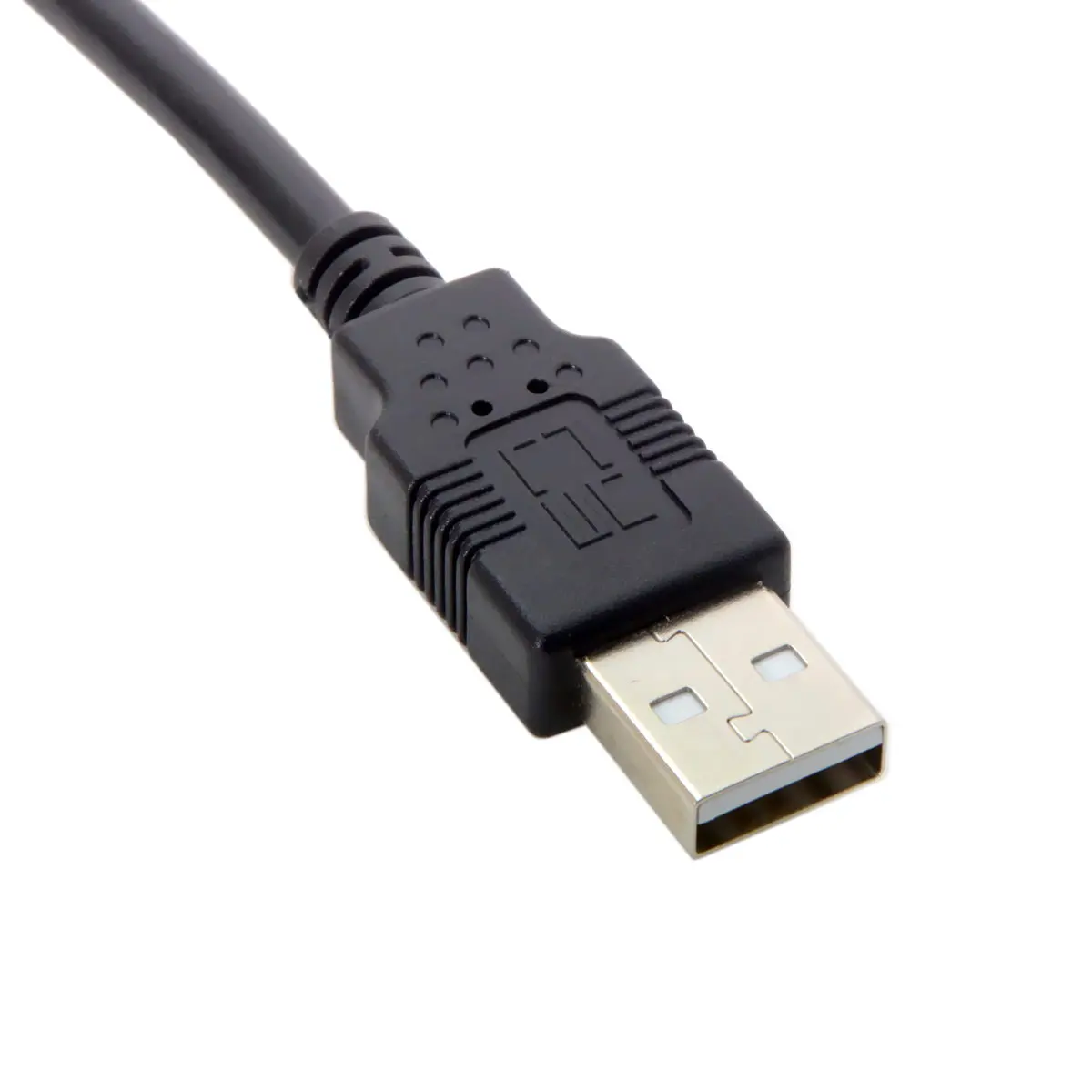 CYSM نوع B USB صغير 5pin ذكر إلى USB 2.0 كابل بيانات ذكر مع الفريت 5m 3m 1.8m 0.5m الزاوية اليمنى حتى أسفل anled 90 درجة