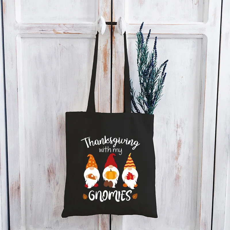 

Thanksgiving Gnomes Woman Tshirts 2022 New Thanksgiving Shirt Funny Vintage Clothes Woman Casual Cartoon Tee