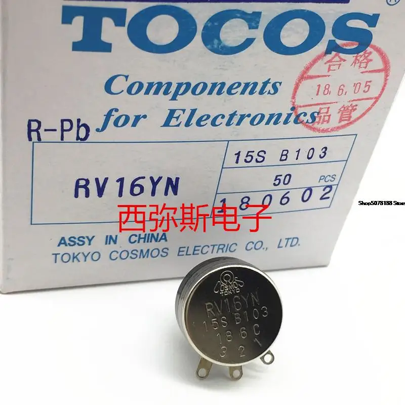 Original Japanese TOCOS potentiometer rv16yn15sb103 B102 B202 B502 Tokyo cosmos