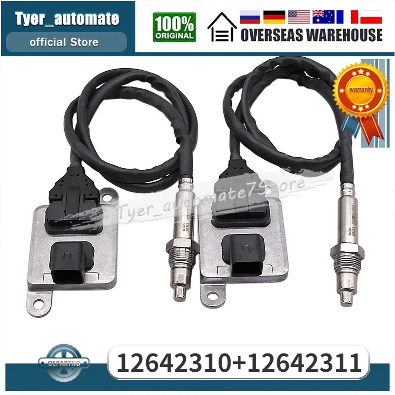 

2pcs NOx Nitrogen Oxide Sensor 12642310 12642311 For CHEVROLET EXPRESS 2500 3500 4500 SILVERADO 2500 3500 GMC SAVANA 2500 3500