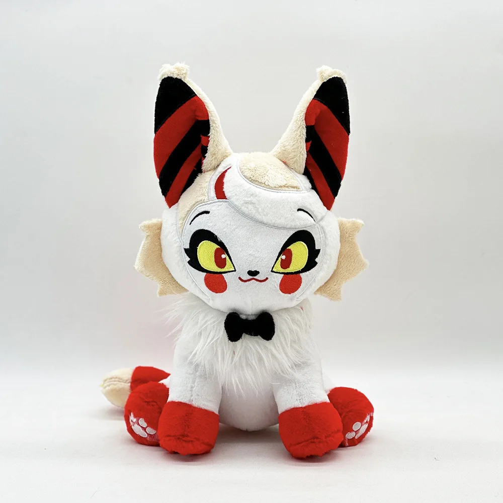 New Hazbin Hotel Husk Meow Plush Dolls Husk Meow Plush Toy Cute Cartoon Plushie Dolls Soft Stuffed Anime Periphery Toys Gifts