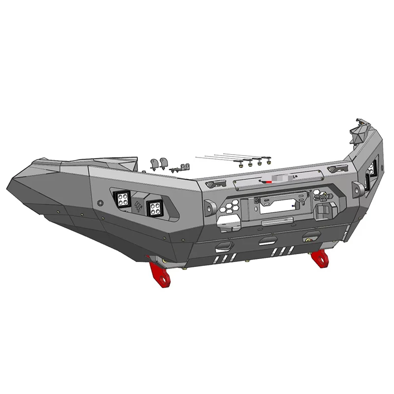Pare-chocs avant pour Toyota Hilux Revo 2021+ - Barre de protection tout-terrain 4x4 Unity