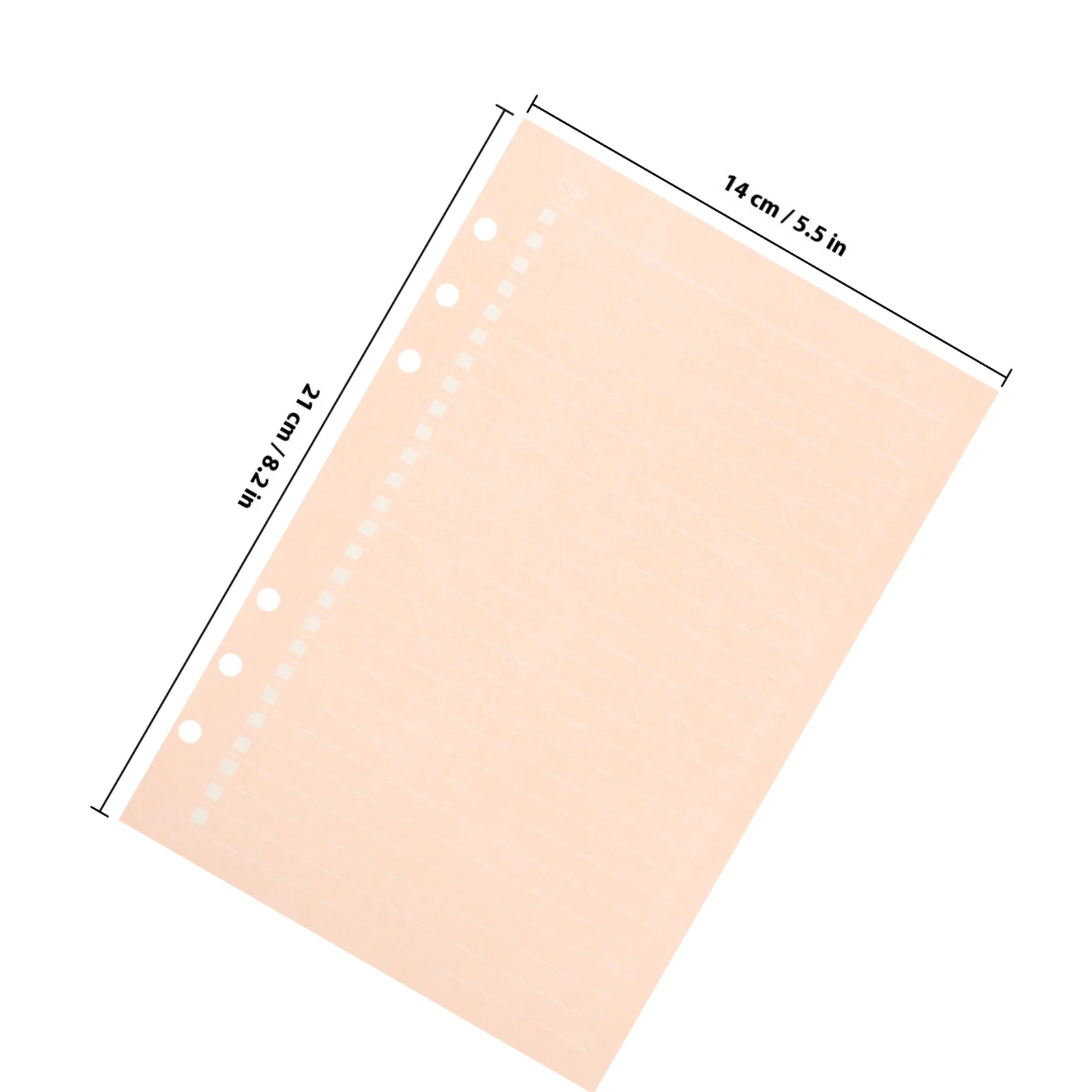 160 ورقة من ورق إعادة تعبئة دفتر الملاحظات، إدراجات قابلة للفصل ذات ملمس ناعم لأجهزة الكمبيوتر المحمولة ذات الأوراق السائبة، الاستخدام العملي #3