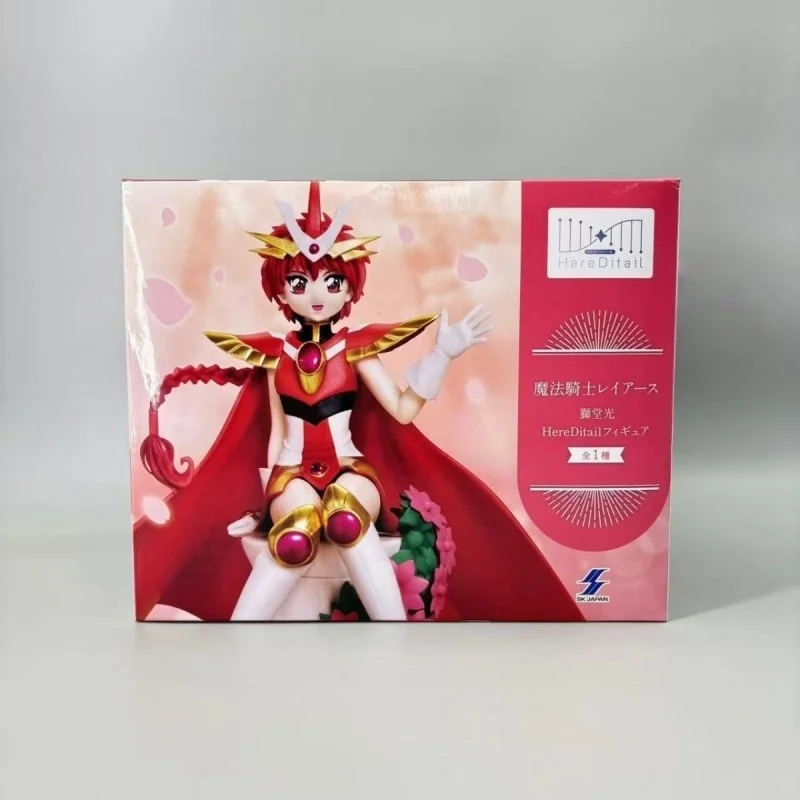 

SK JAPAN Here Ditail Magic Knight Rayearth Хикару Шидо: Оригинальная коллекционная статуэтка в сидячей позе для фанатов аниме