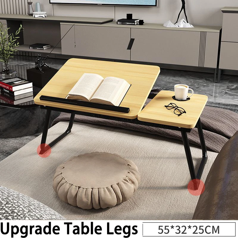 Folding Laptop Desk for Bed Sofa Laptop Tray Table Desk Portable Lap Desk Study and Reading Bed Top Tray Tab