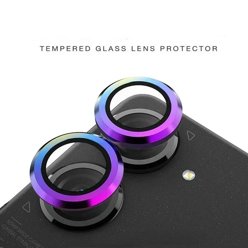 Rear Camera Protector Glass For Asus Zenfone 9 Camera Lens Protector Metal Glass Ring Case Sticker Cover On Zenfone10 9Back Film
