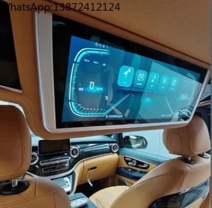 

665.5mm X 233mm 22.5" Car Roof Monitor Ceiling Screen Suitable for Universal Business Nanny Car TV Rear Seat Theater Monitor