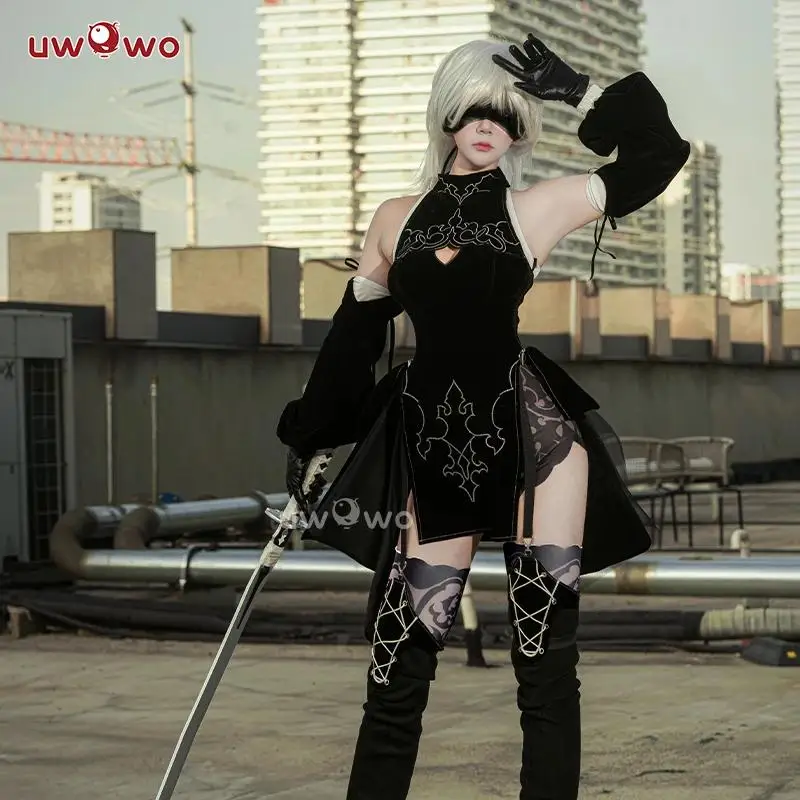 

IN STOCK UWOWO Nierr Reincarnationn 10H YoRHa Sentinel Savior Cosplay Costume