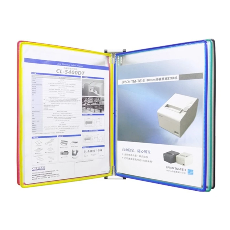 5-карманный настенный органайзер для справочной системы Настенная доска для отображения справочной системы для склада,