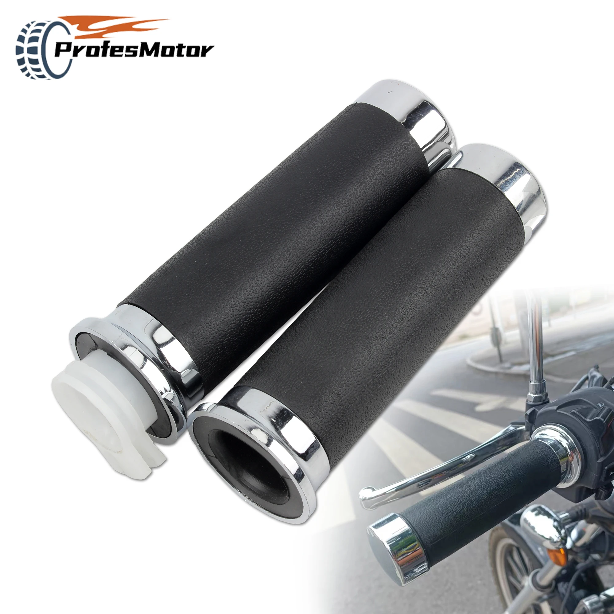 

Motorcycle Hand Handlebar Bar Grips For Yamaha V-Star Drag Star For Honda Shadow Magna Universal Grip Modification Accessories