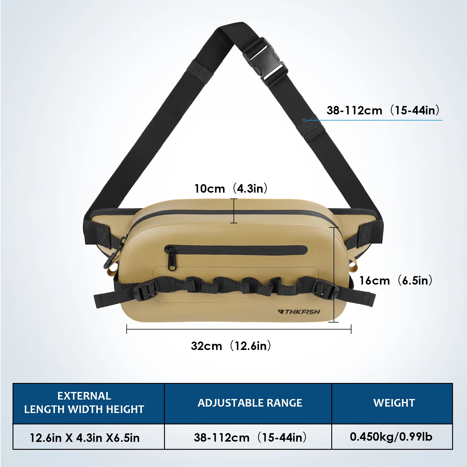 

Waterproof Fishing Bag Multifunctional Fishing Tackle Storage Bags For Fisherman Fishing Gear Waist Bags One Shoulder Backpack