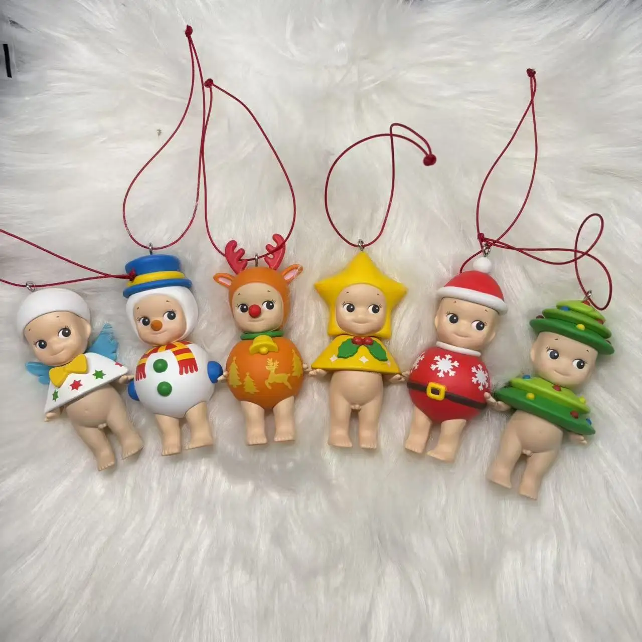 

Рождественский орнамент Sonny Angel, серия 2022, слепая коробка, Санта-Клаус, звезда, снеговик, рождественская елка, олень, ангел SAS65818